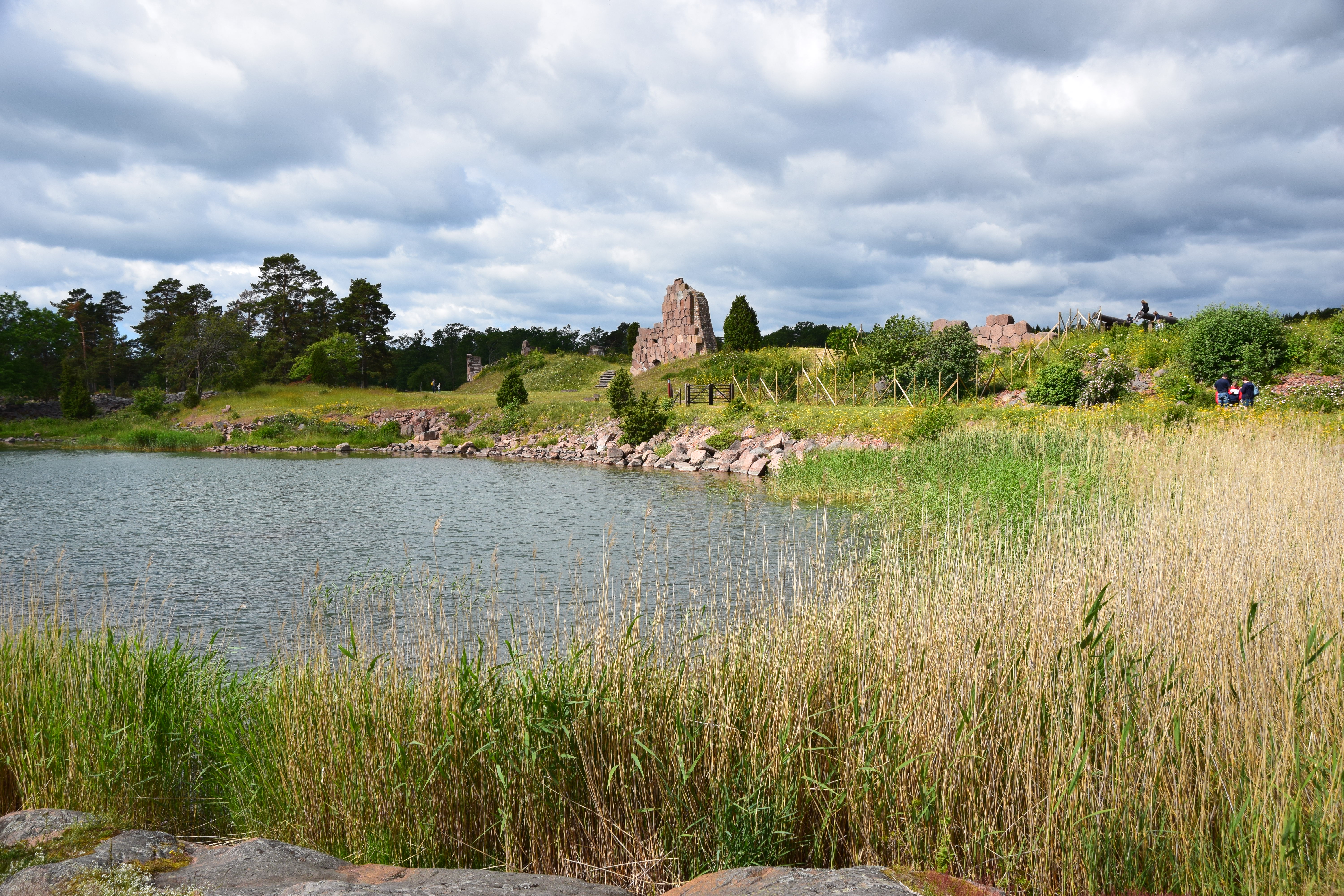 The fortress of Bomarsund, Åland Islands –